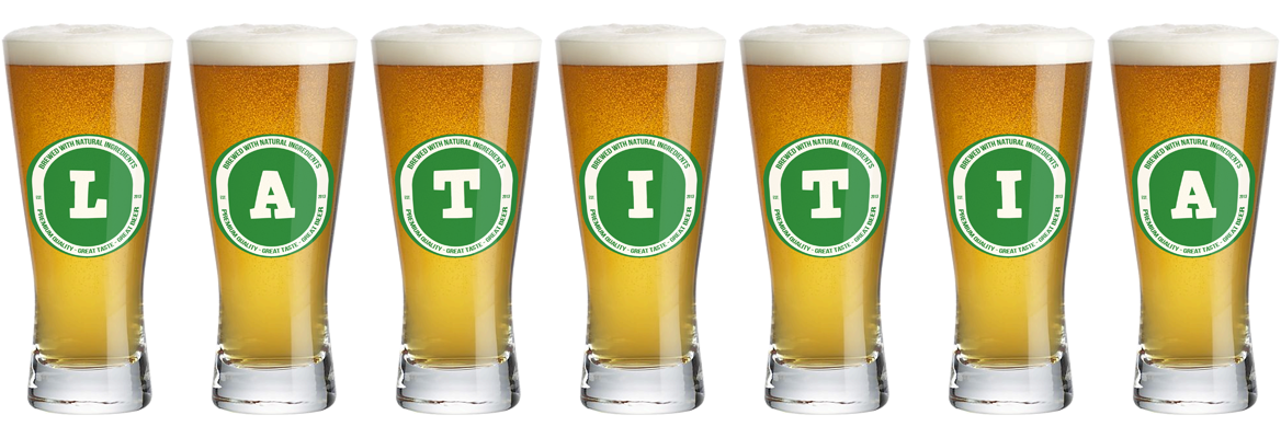 Latitia lager logo