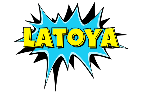 Latoya amazing logo