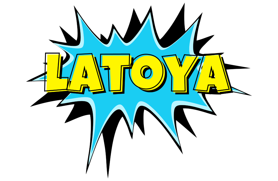 Latoya amazing logo