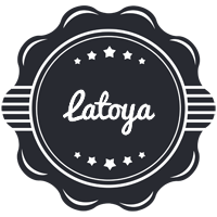 Latoya badge logo