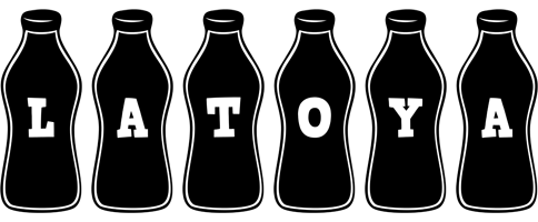 Latoya bottle logo