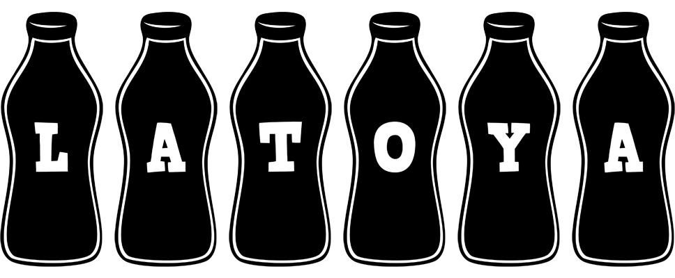 Latoya bottle logo