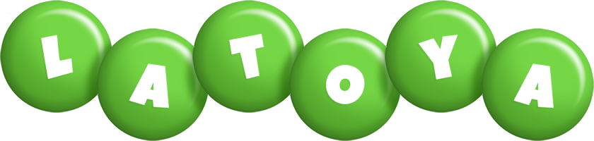 Latoya candy-green logo