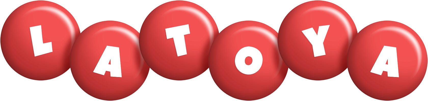 Latoya candy-red logo