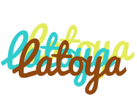 Latoya cupcake logo