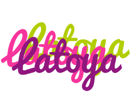 Latoya flowers logo