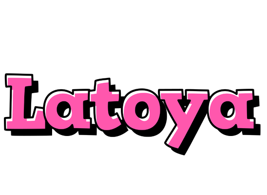 Latoya girlish logo
