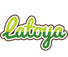 Latoya golfing logo