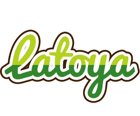 Latoya golfing logo