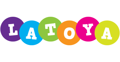 Latoya happy logo