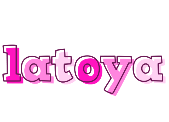 Latoya hello logo
