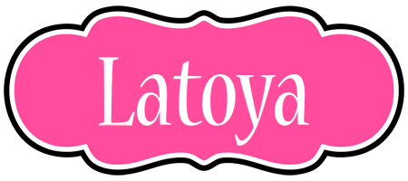 Latoya invitation logo