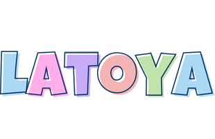 Latoya pastel logo