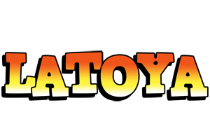 Latoya sunset logo