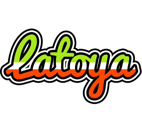 Latoya superfun logo