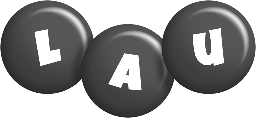 Lau candy-black logo