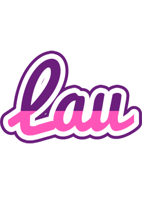 Lau cheerful logo