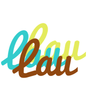 Lau cupcake logo