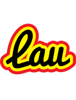 Lau flaming logo