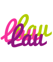 Lau flowers logo