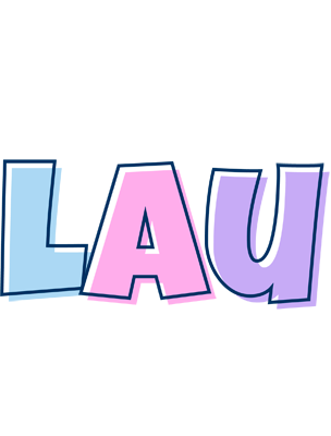 Lau pastel logo