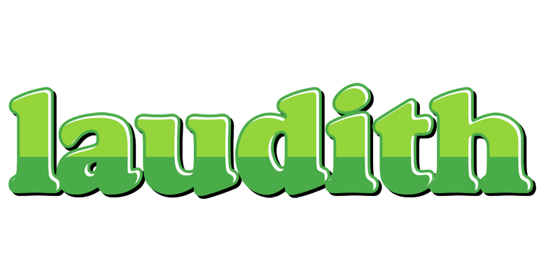 Laudith apple logo