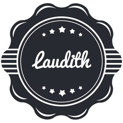 Laudith badge logo