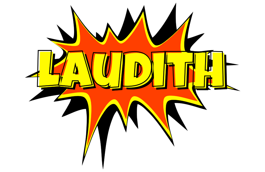 Laudith bazinga logo