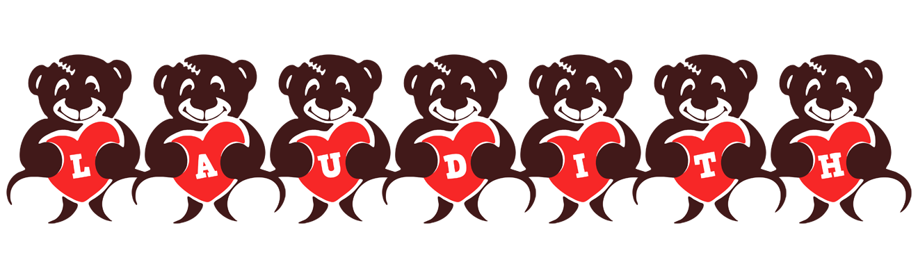 Laudith bear logo