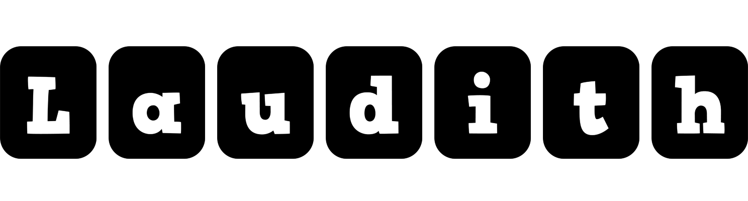 Laudith box logo