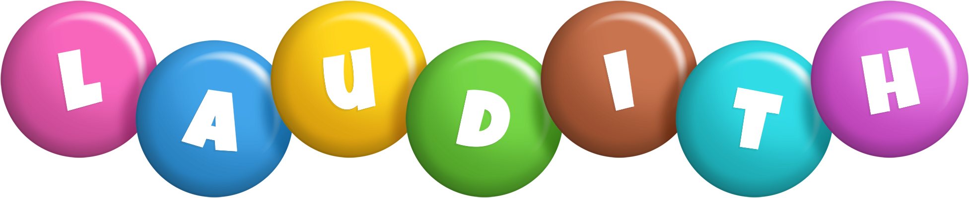 Laudith candy logo