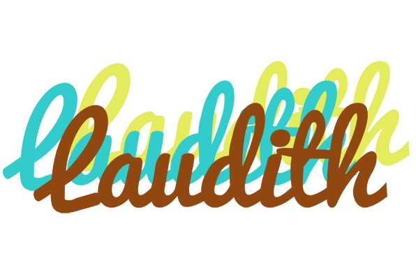 Laudith cupcake logo