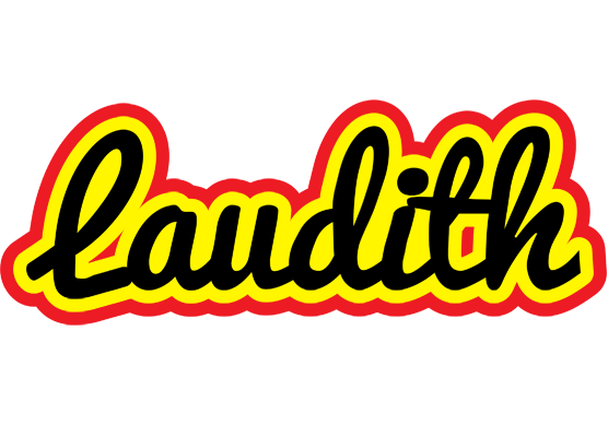 Laudith flaming logo