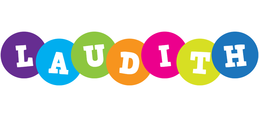 Laudith happy logo