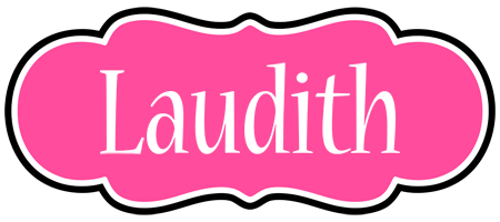 Laudith invitation logo