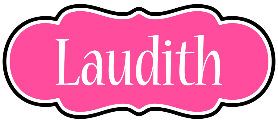 Laudith invitation logo