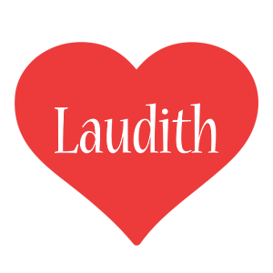 Laudith love logo