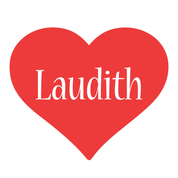 Laudith love logo