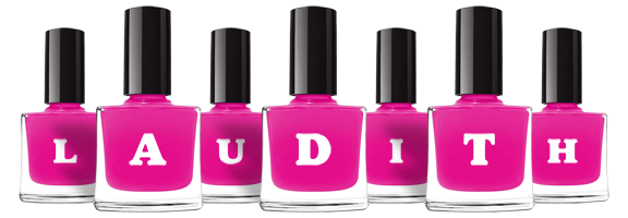 Laudith nails logo