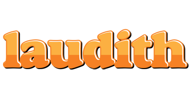 Laudith orange logo