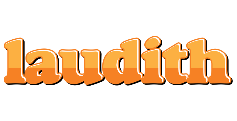 Laudith orange logo