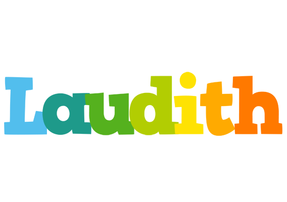 Laudith rainbows logo