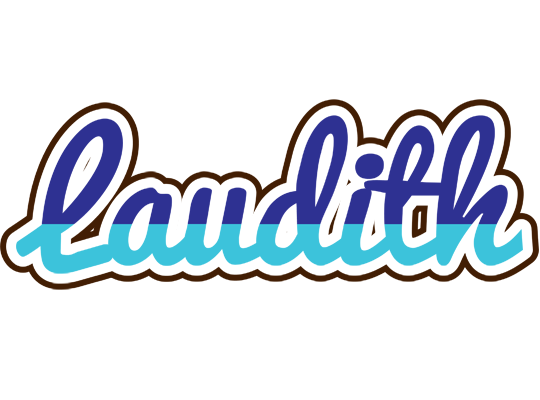 Laudith raining logo