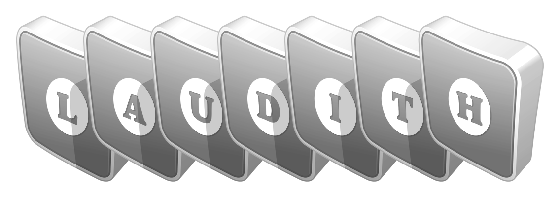 Laudith silver logo