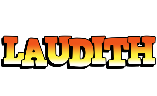 Laudith sunset logo