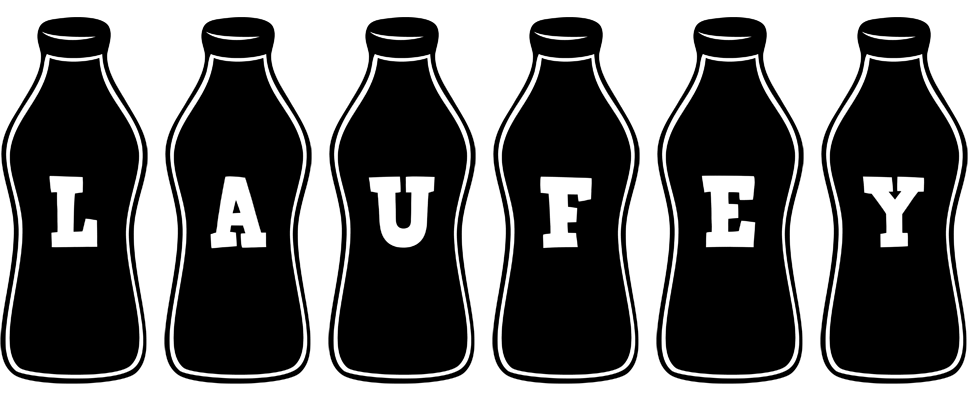 Laufey bottle logo