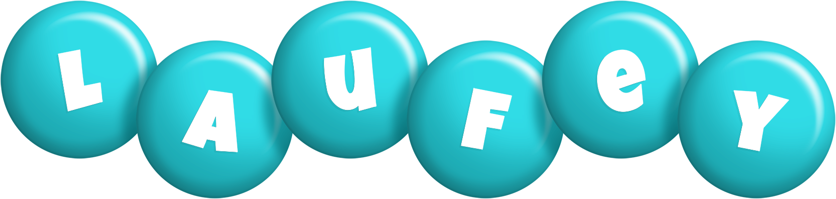 Laufey candy-azur logo