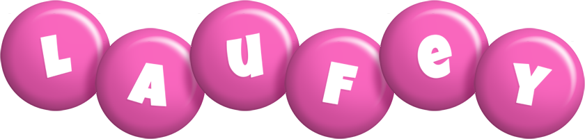 Laufey candy-pink logo