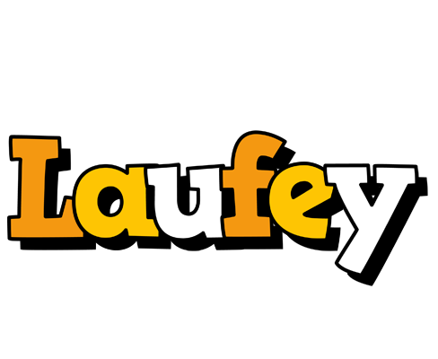 Laufey cartoon logo