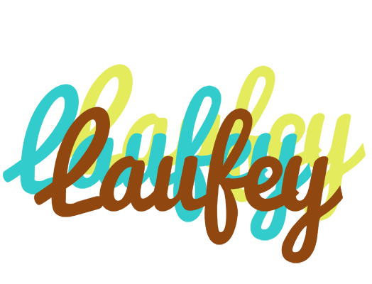 Laufey cupcake logo